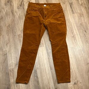 Cabi Size 16 Brown Corduroy Pants